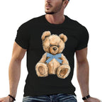 Teddy Bear Preppy Aesthetic Cute Gifts Forns Coquette  Slim-fit Cut T-Shirt