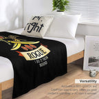 Rogue I Do It From Behind Travel-friendly Throw Blanket