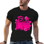 Retro Pink Personalized Name Pink For Men Women Kids Meme  Oversized Silhouette T-Shirt