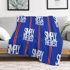 Rangers Fc Simply The Best Design Anti-pilling Throw Blanket