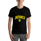Jamaica Jamaican Vintage Athletic Throwback Souvenir  Tagless Design T-Shirt