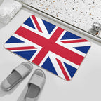 Union Jack Flag Durable Bath Mat