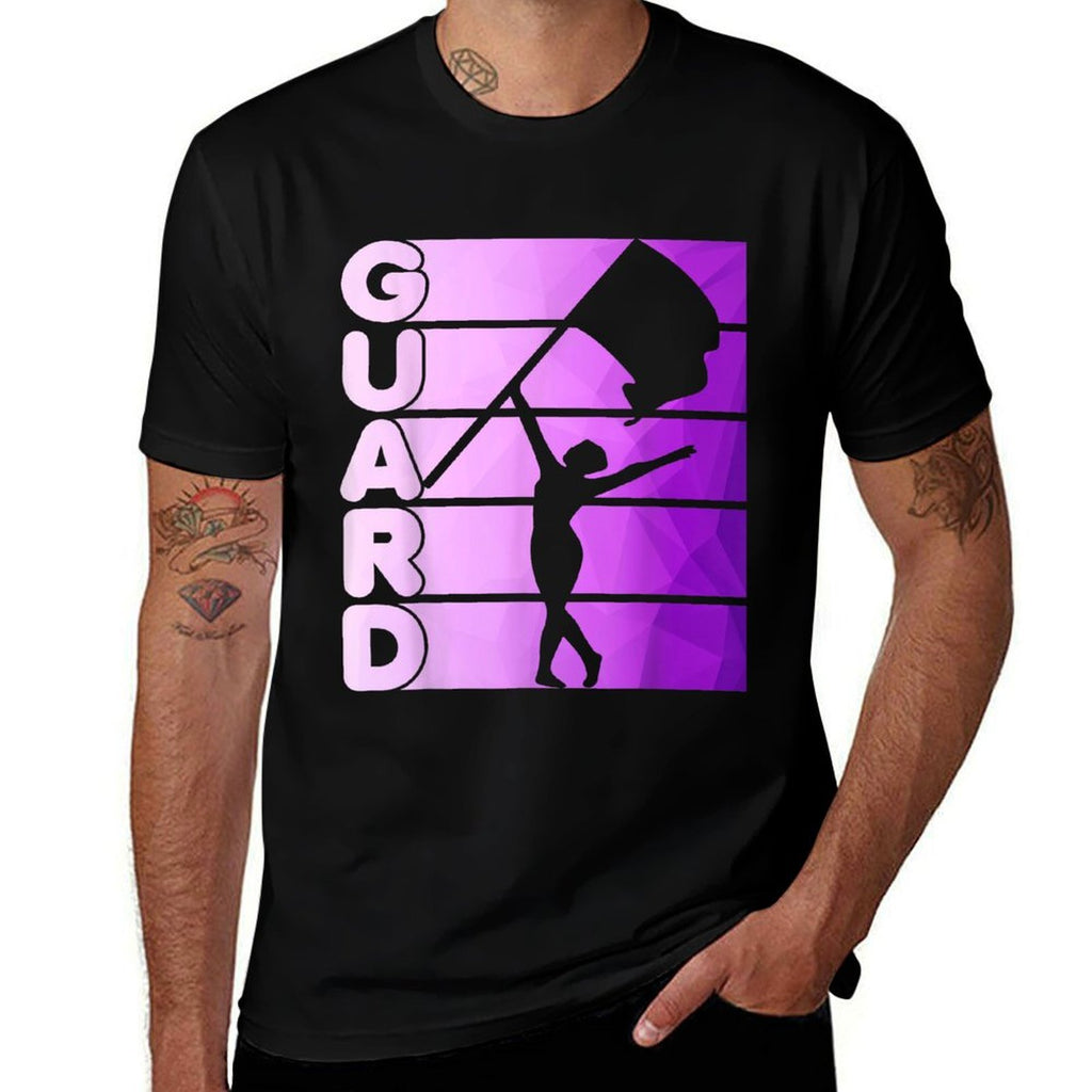Color Guard Marching Band Girl  Classic T-Shirt