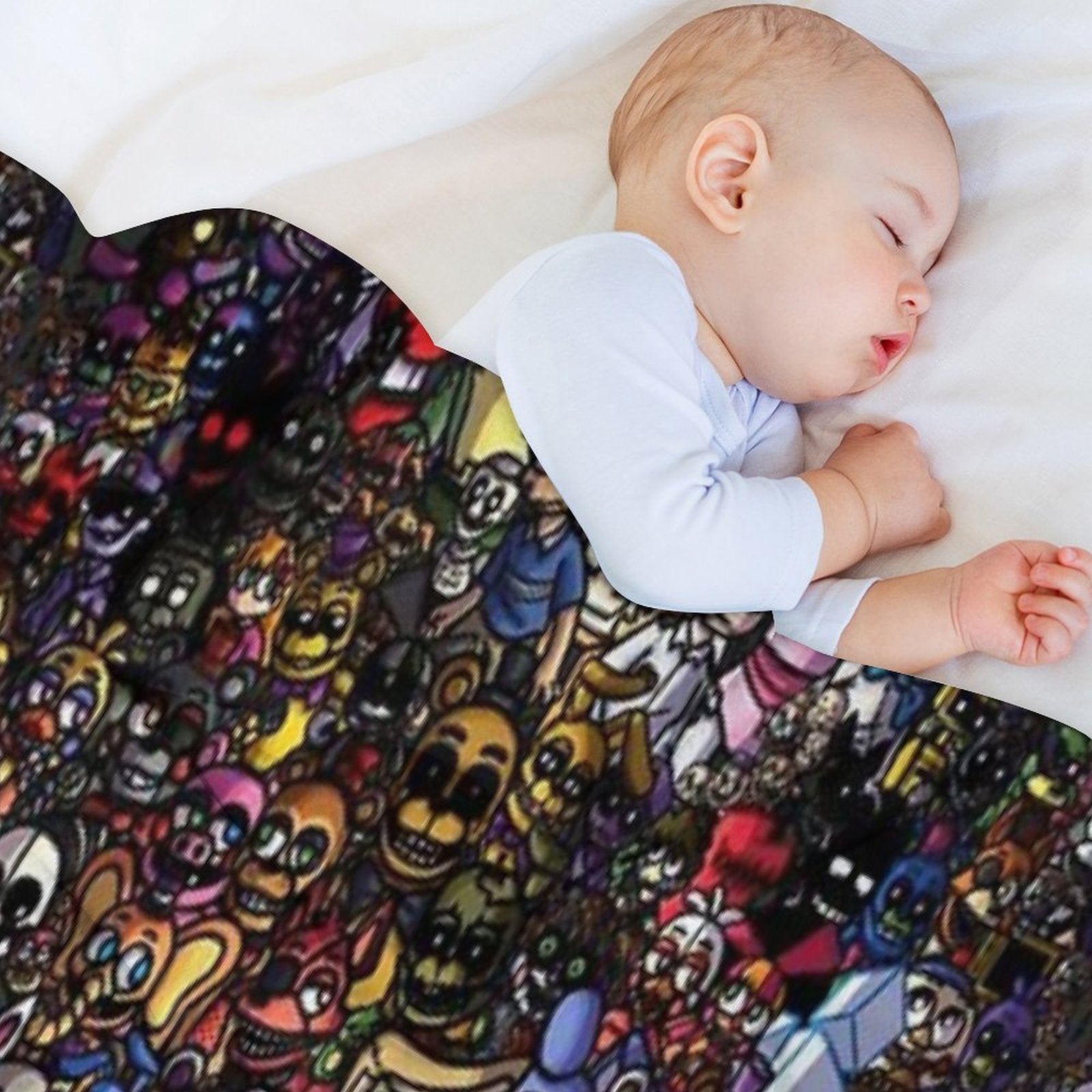 Vintage Graffiti Design Colorful Tribal Street Art Premium Throw Blanket