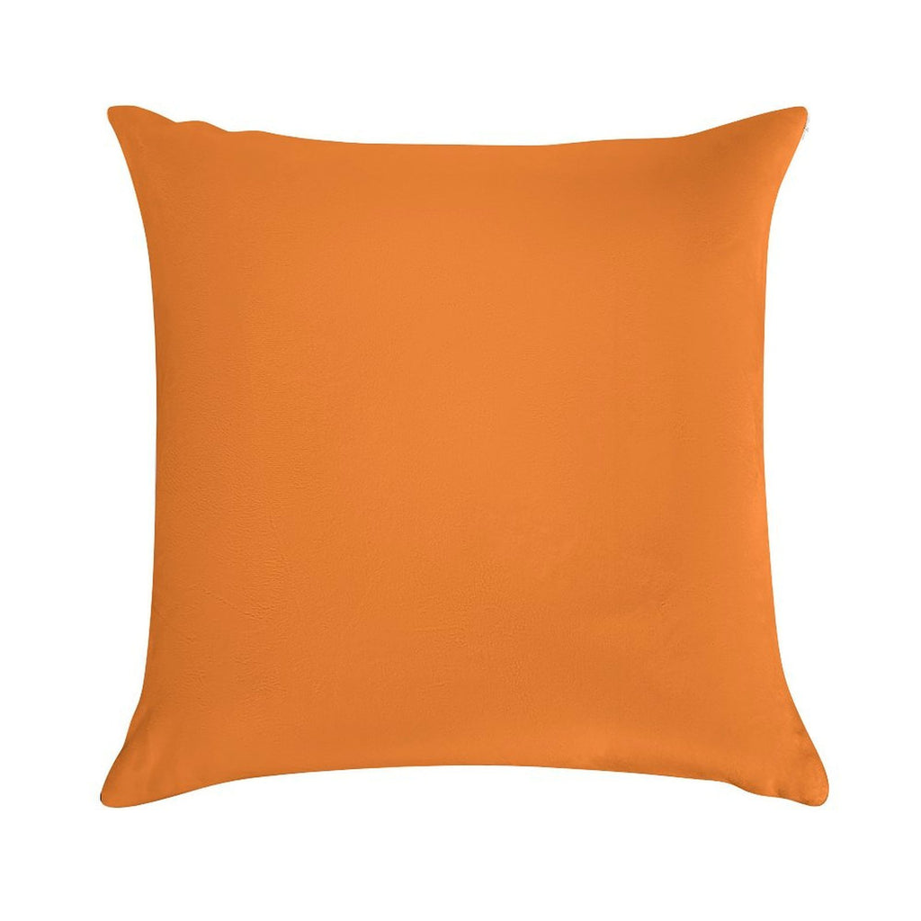 Papaya Soft Washable Throw Pillow