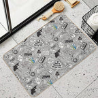 Deancas  Repositionable Bath Mat