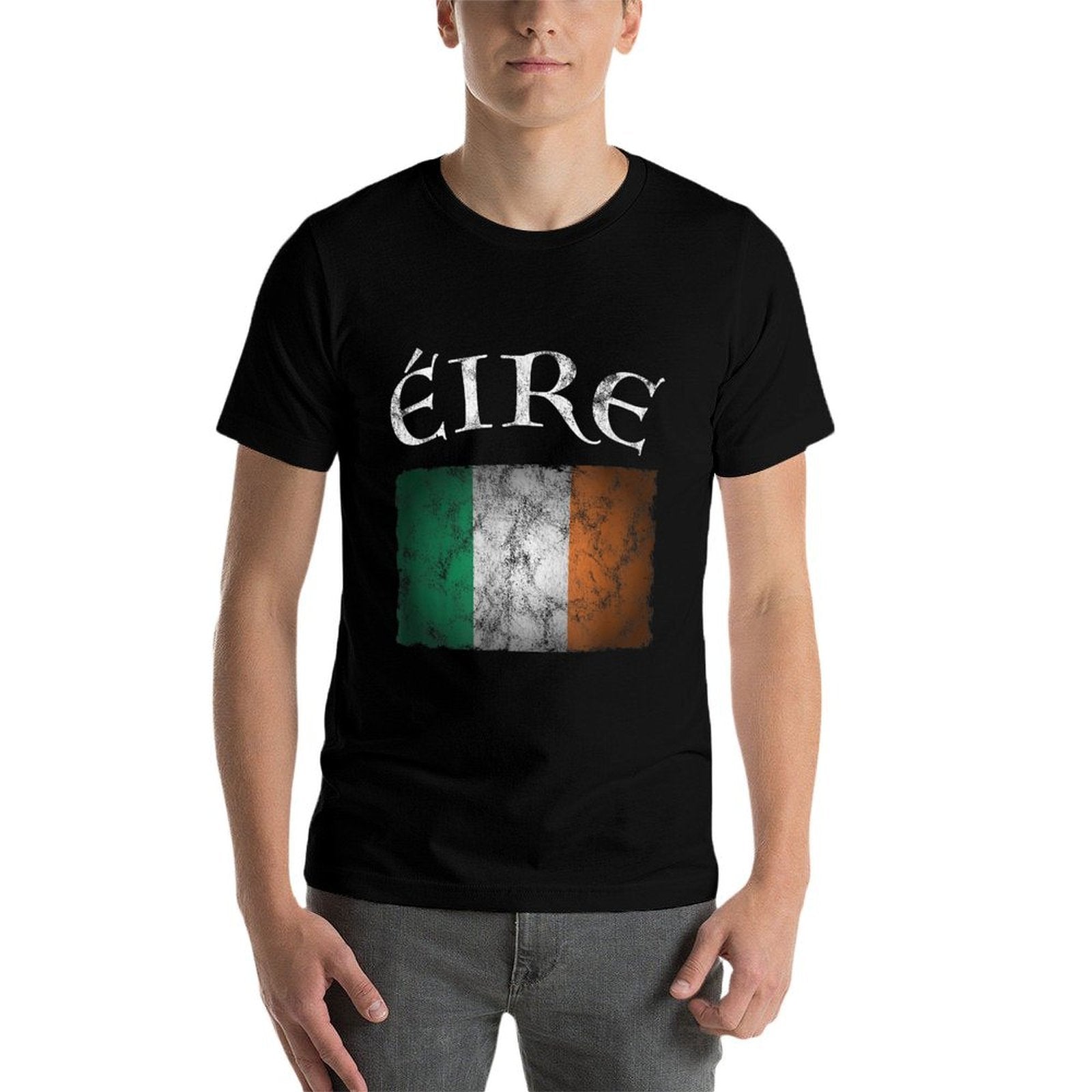 Eire Ireland I Irish St. Patricks Day Idea  Summer-ready Fabric T-Shirt