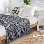 Unique Zebra Prints Plush Throw Blanket