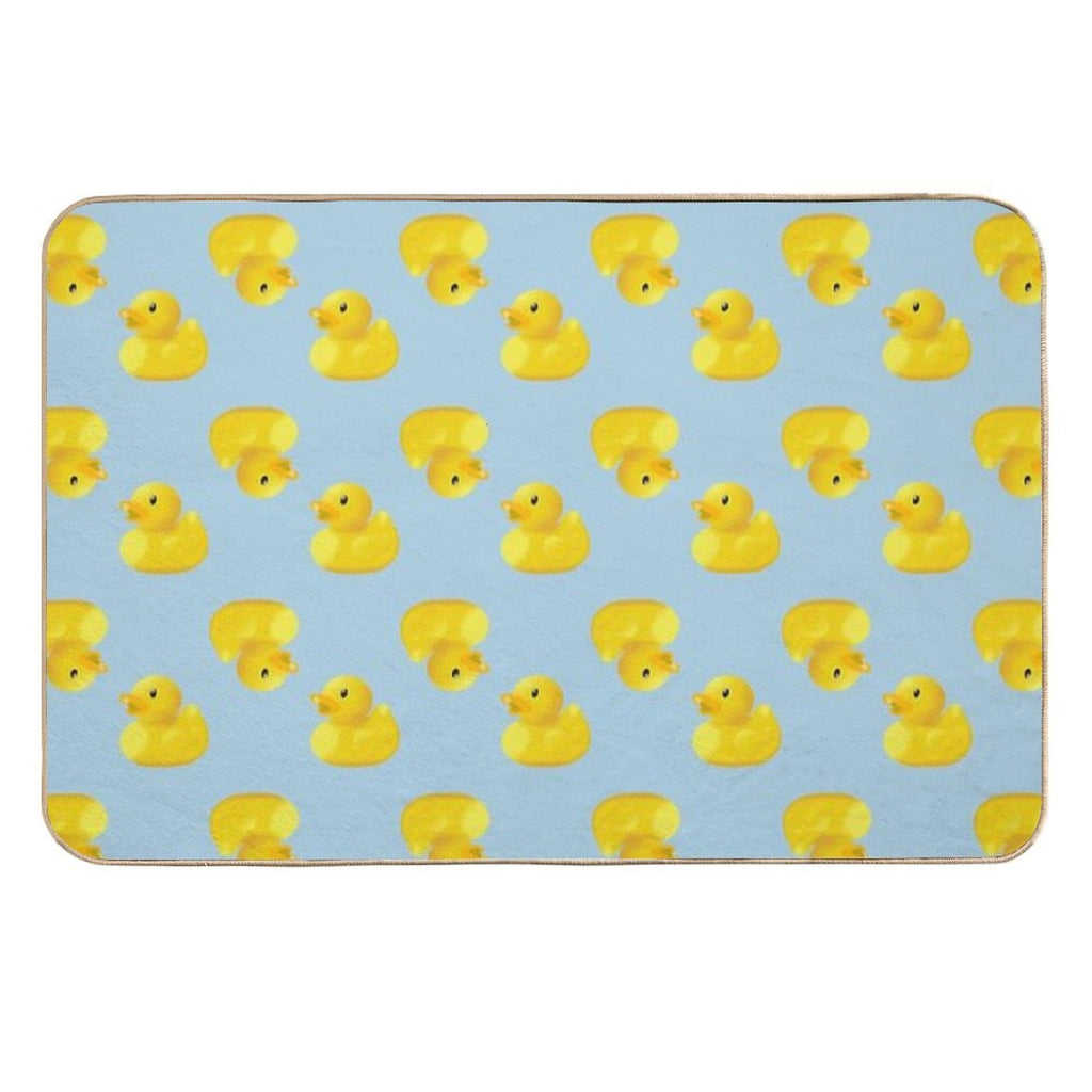 Sweet Rubber Ducks  Fade-Resistant Bath Mat