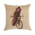 Barnabus Soft Short Plush Fabric Throw Pillow