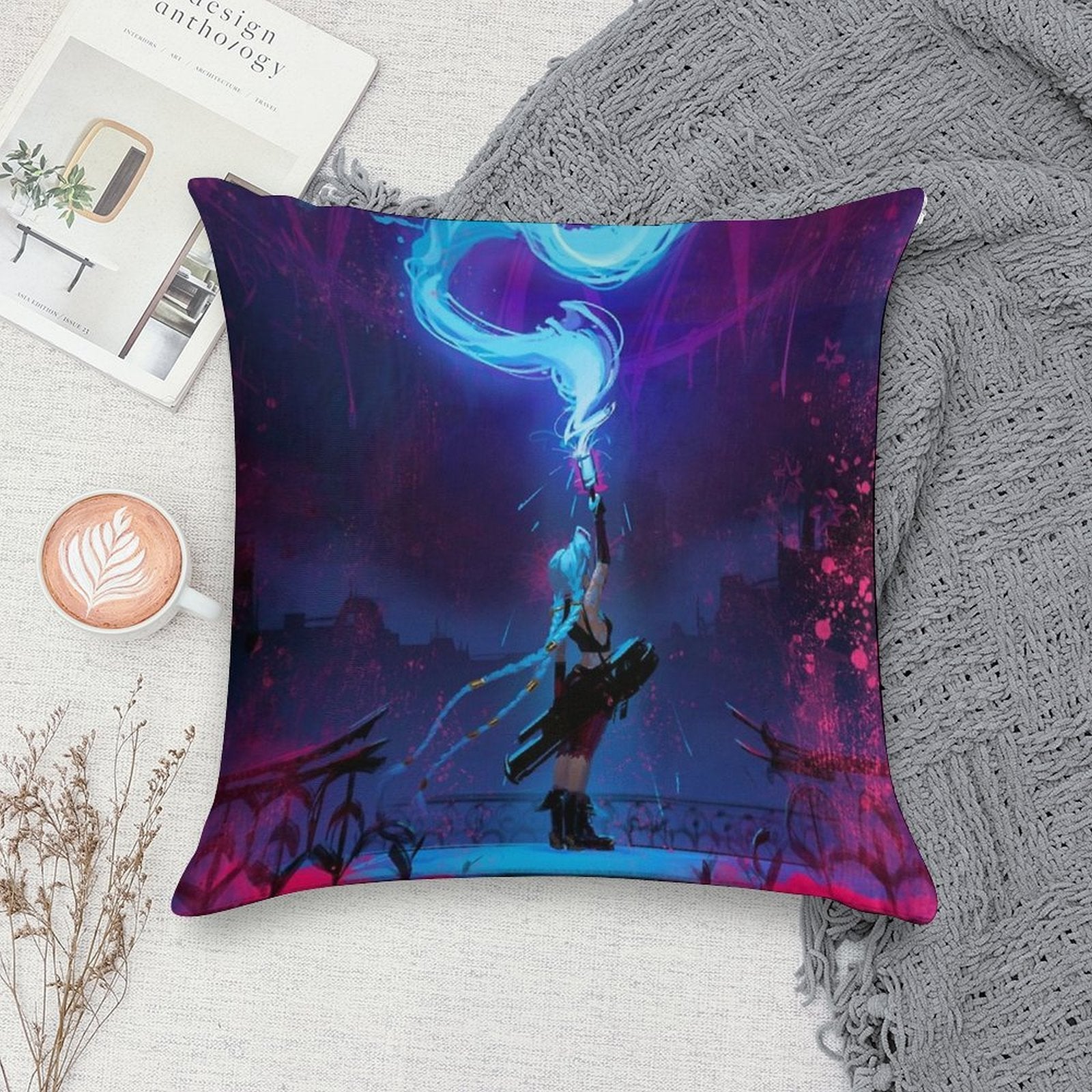 Guns for Hire Soft Decorative Cover Throw Pillow