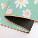 Ditsy Print Summer  Easy To Clean Bath Mat
