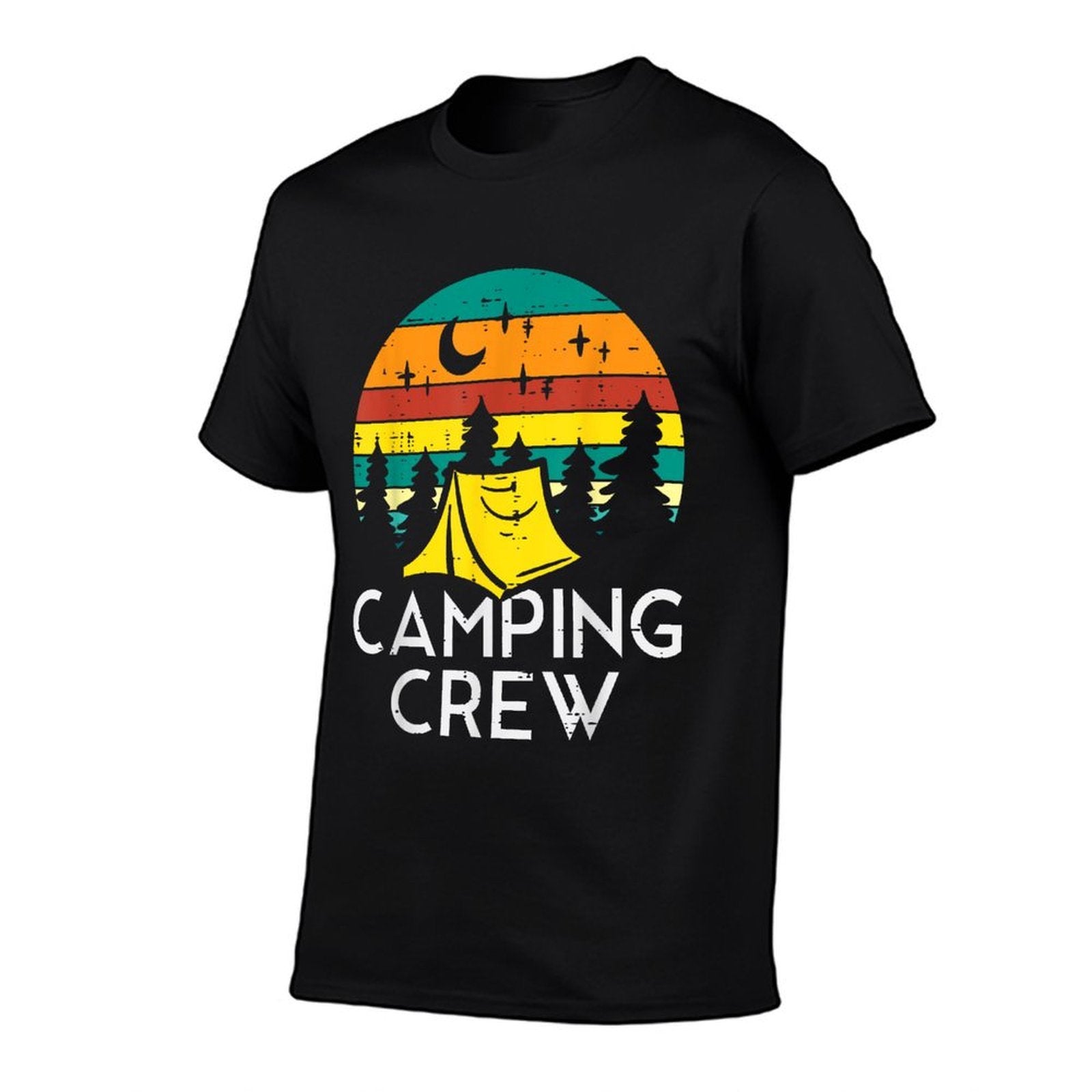 Camping Crew Cute Camper Boys Girls Kids Youth Toddler  Odor-resistant T-Shirt