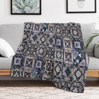 Whimsigoth Quilt Pattern 2025 Vintage  Stickers Decals DIY CRAFTS Sustainable Throw Blanket