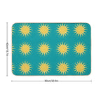 Sunny Pattern Durable Bath Mat