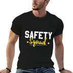 Occupational Health Safety Officer Manager Supervisor Squad  High-quality Stitching T-Shirt