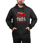 Proud Mom Of A Class Of 2025 Graduate Senior Graduation Moisture-Wicking Hoodie