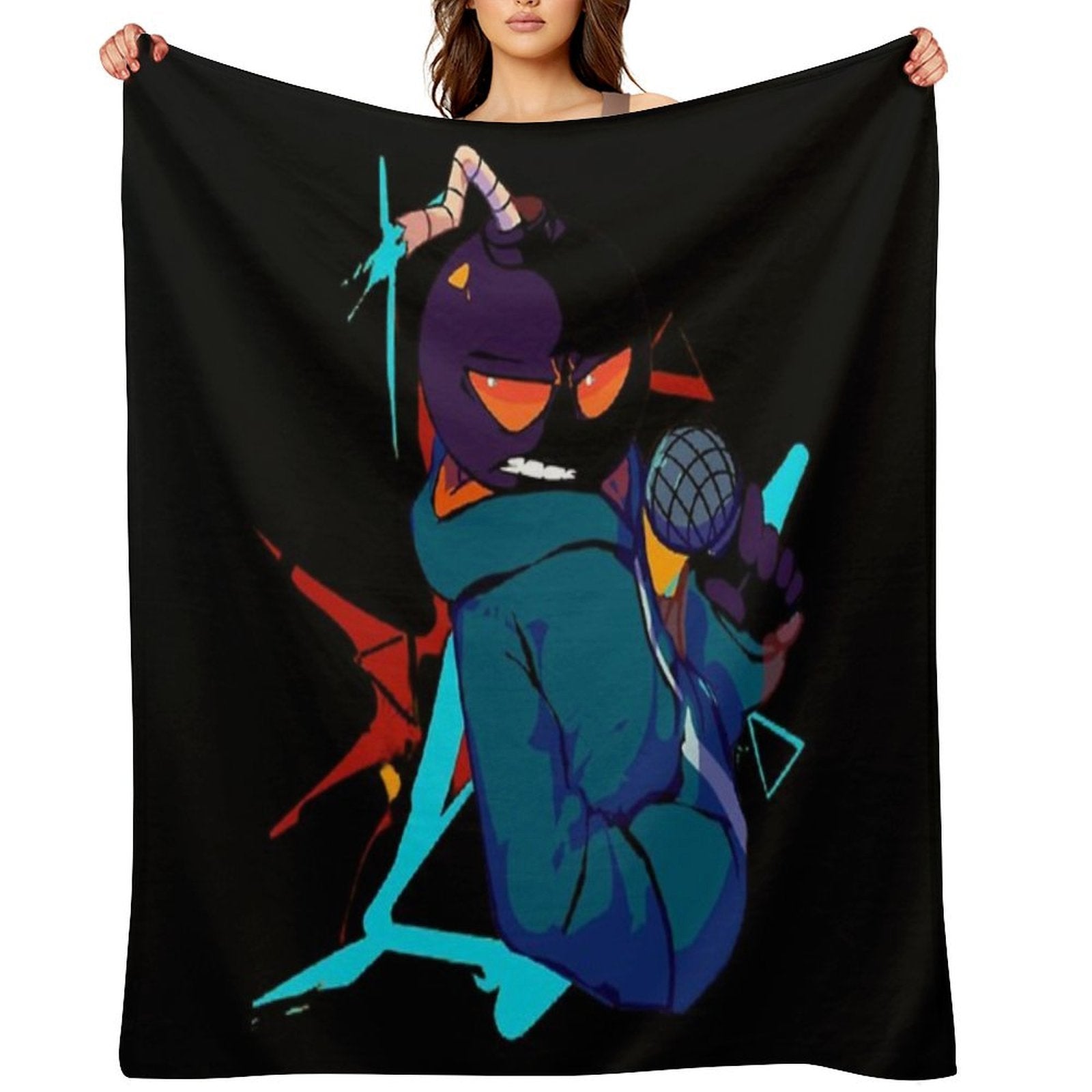 Whitty Friday Night Funkin Multi-functional Throw Blanket