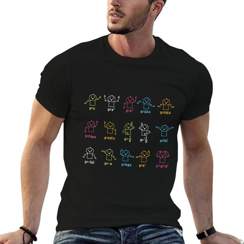 Algebra Dance Funny Graph Figures Math Equation Teacher  Soft T-Shirt