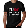 Fuck Multiple Myeloma Awareness Month Ribbon Warrior Fighter  Stretchy T-Shirt