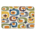 Mid Century Modern Atomic Sparkles 735  Stain-Proof Bath Mat