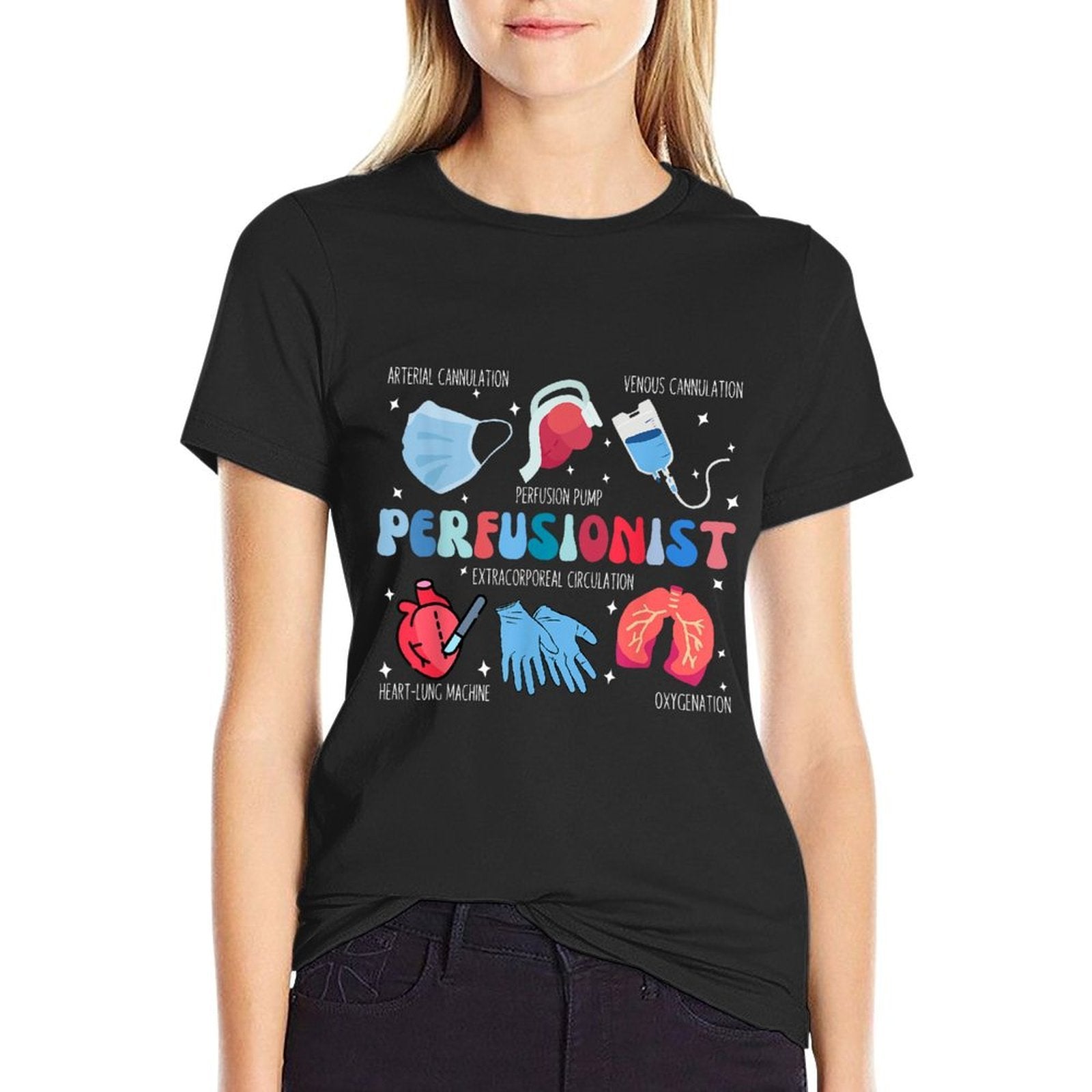 Perfusionist Art For Men Women Cardiovascular Specialists  Vintage-inspired T-Shirt