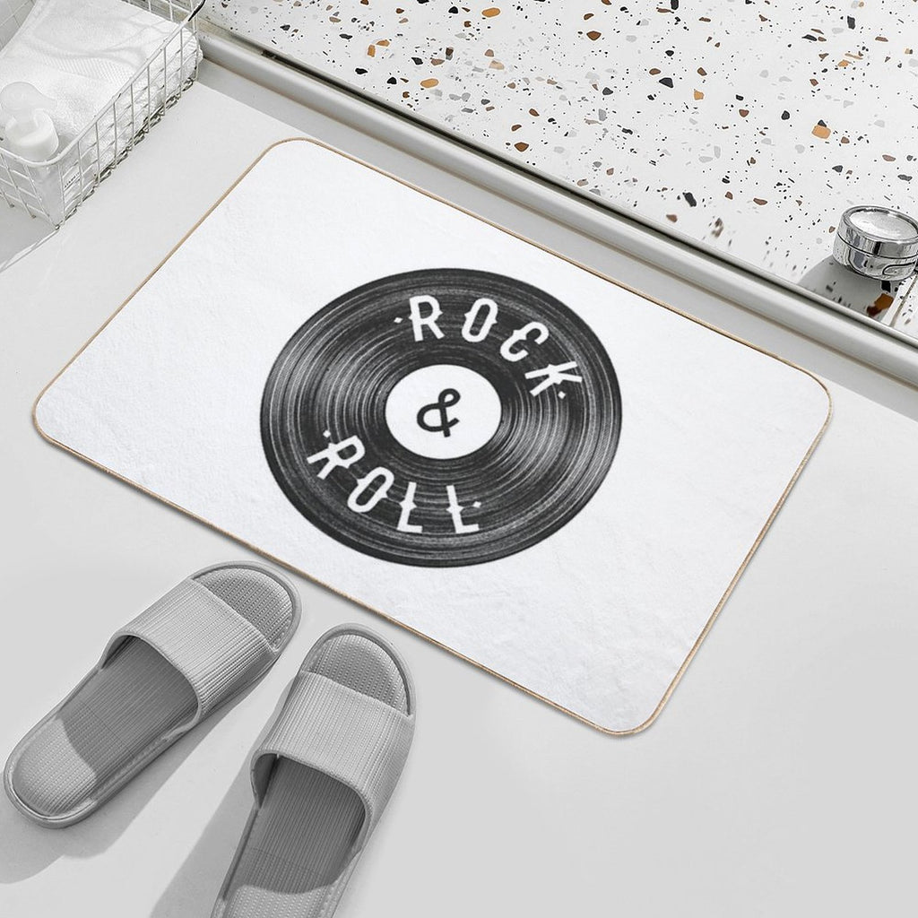 Rock & Roll  Non-Slip Bath Mat