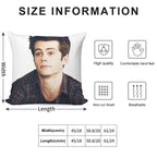 Dylan O'Brien Is A Puppy Soft Anti-Pilling Throw Pillow