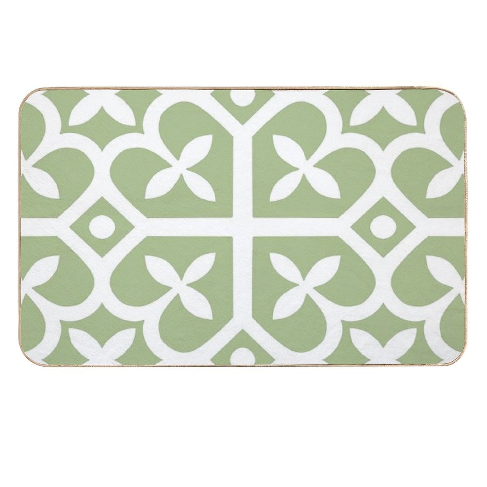 Tile Art  Anti-Trip Bath Mat