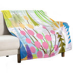 Fresh Day Travel-friendly Throw Blanket