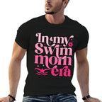 In My Swim Mom Era Retro Mom Life Mothers Day Swimming  Lightweight T-Shirt