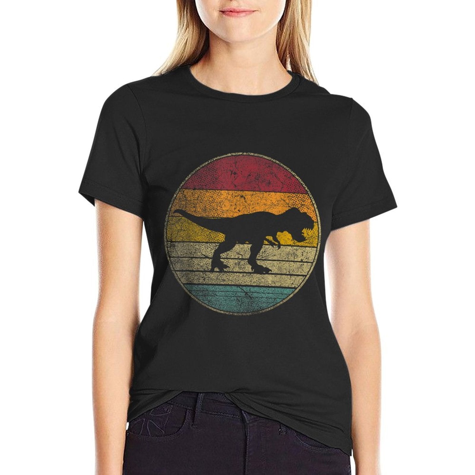Tyrannosaurus T Rex Dinosaur Vintage Distressed Retro Style  Classic T-Shirt