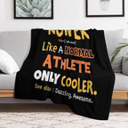 Funny Rower Definition   Rowing Athlete  Rowing College  Rowing Gift Idea Velvety-soft Throw Blanket