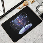 Genshin Impact - Mona Official Character Wish - Gacha Splash Art  Pet-Safe Bath Mat
