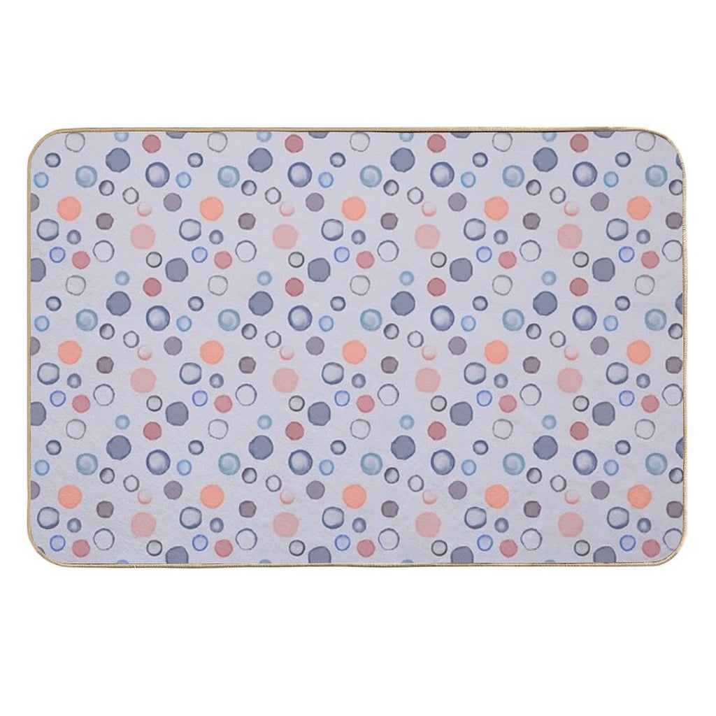 Circ De Bubble - Sorbet Yumminess  Slip-Resistant Bath Mat