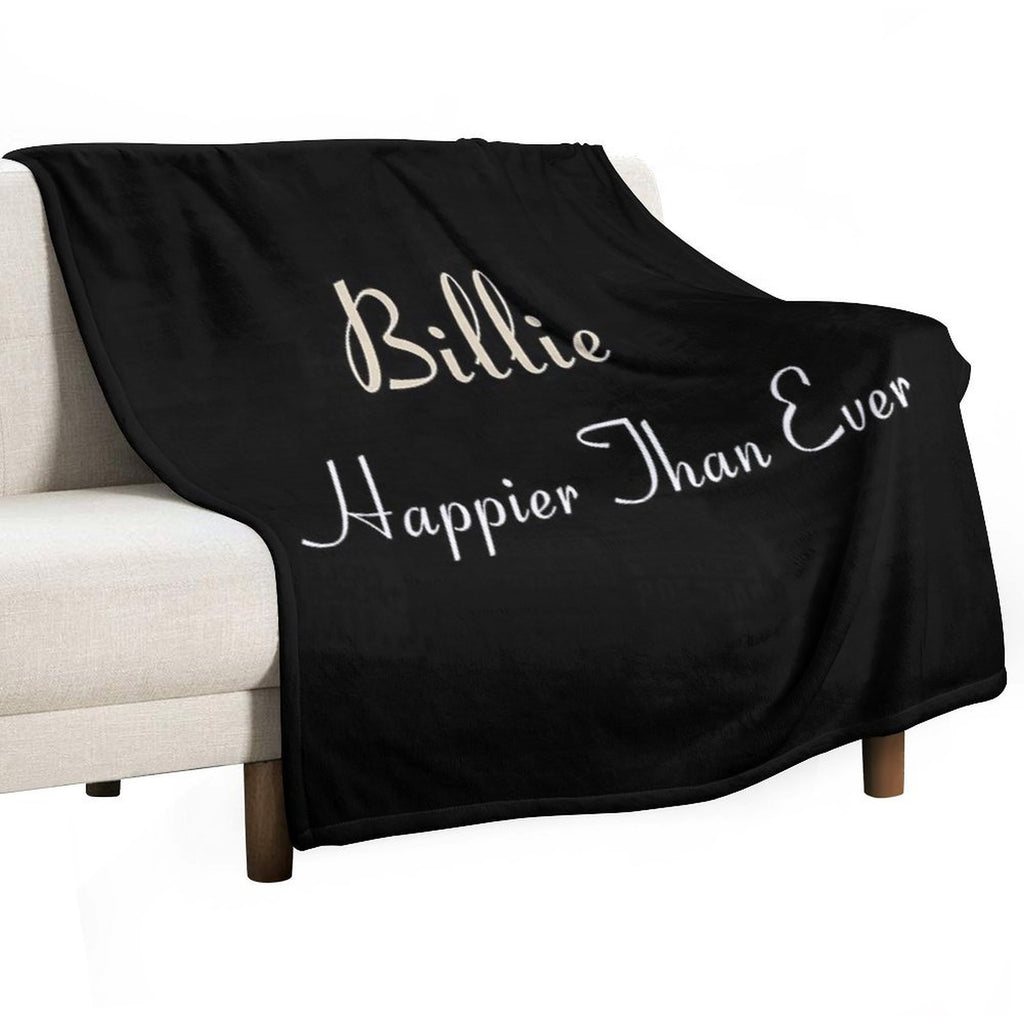 Billie Happier Than Ever Versatility Throw Blanket