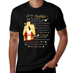 To My Husband in Heaven  High-quality Stitching T-Shirt
