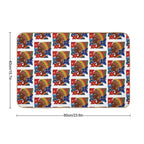 Queen of Wrap  Odorless Bath Mat