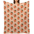 Cute Peach Multi-functional Throw Blanket