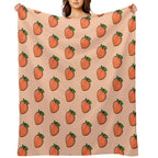 Cute Peach Multi-functional Throw Blanket