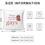 Tanya McQuoid White Lotus Quotes Soft Hidden Zipper Throw Pillow