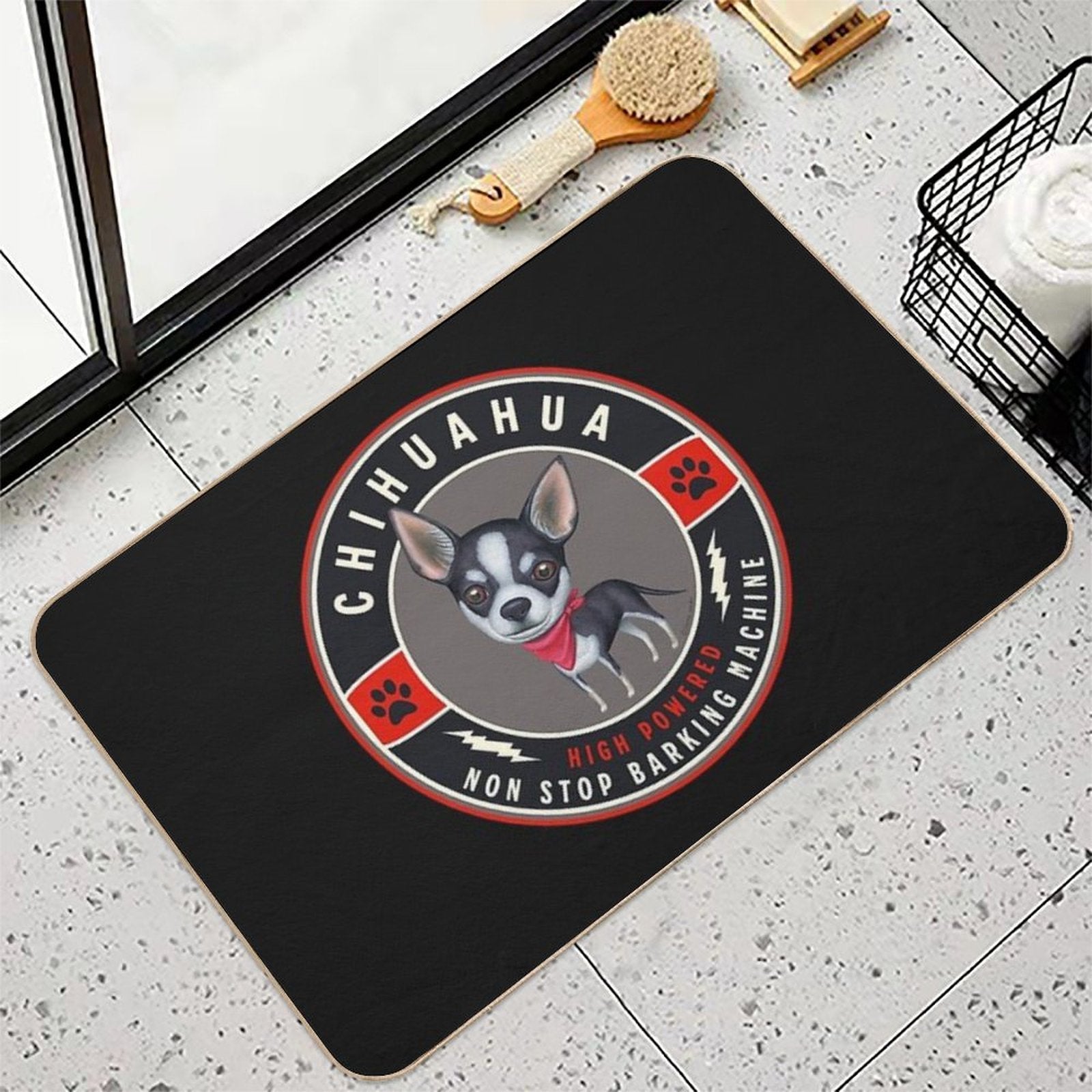 Chihuahua High Powered  Non-Slip Bath Mat