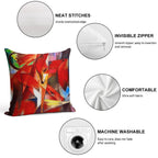 Franz Marc Foxes Soft Warmth Comfort Throw Pillow