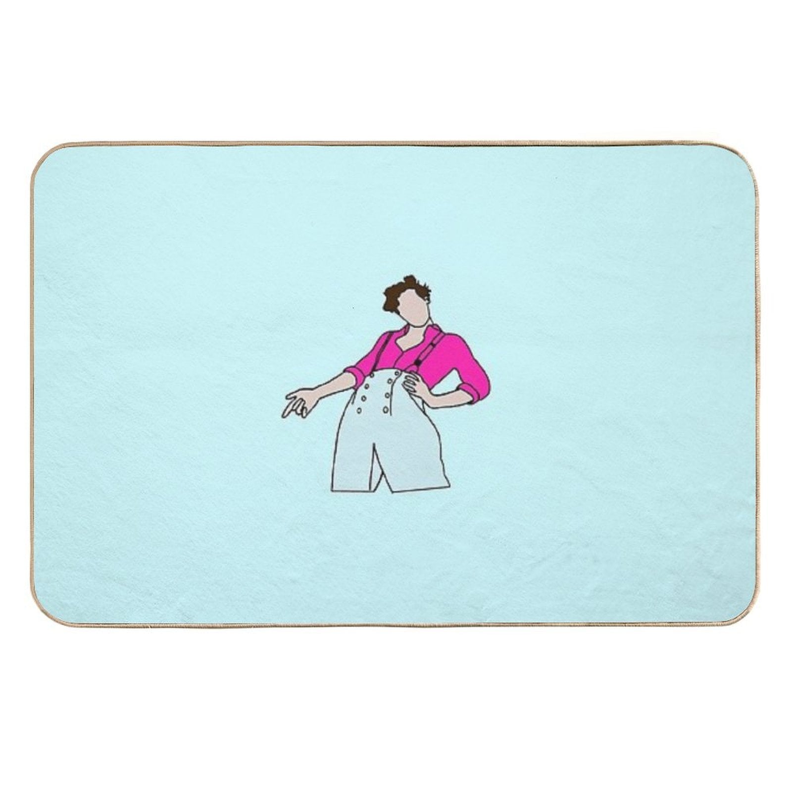 Harry Styles  Toxin-Free Bath Mat