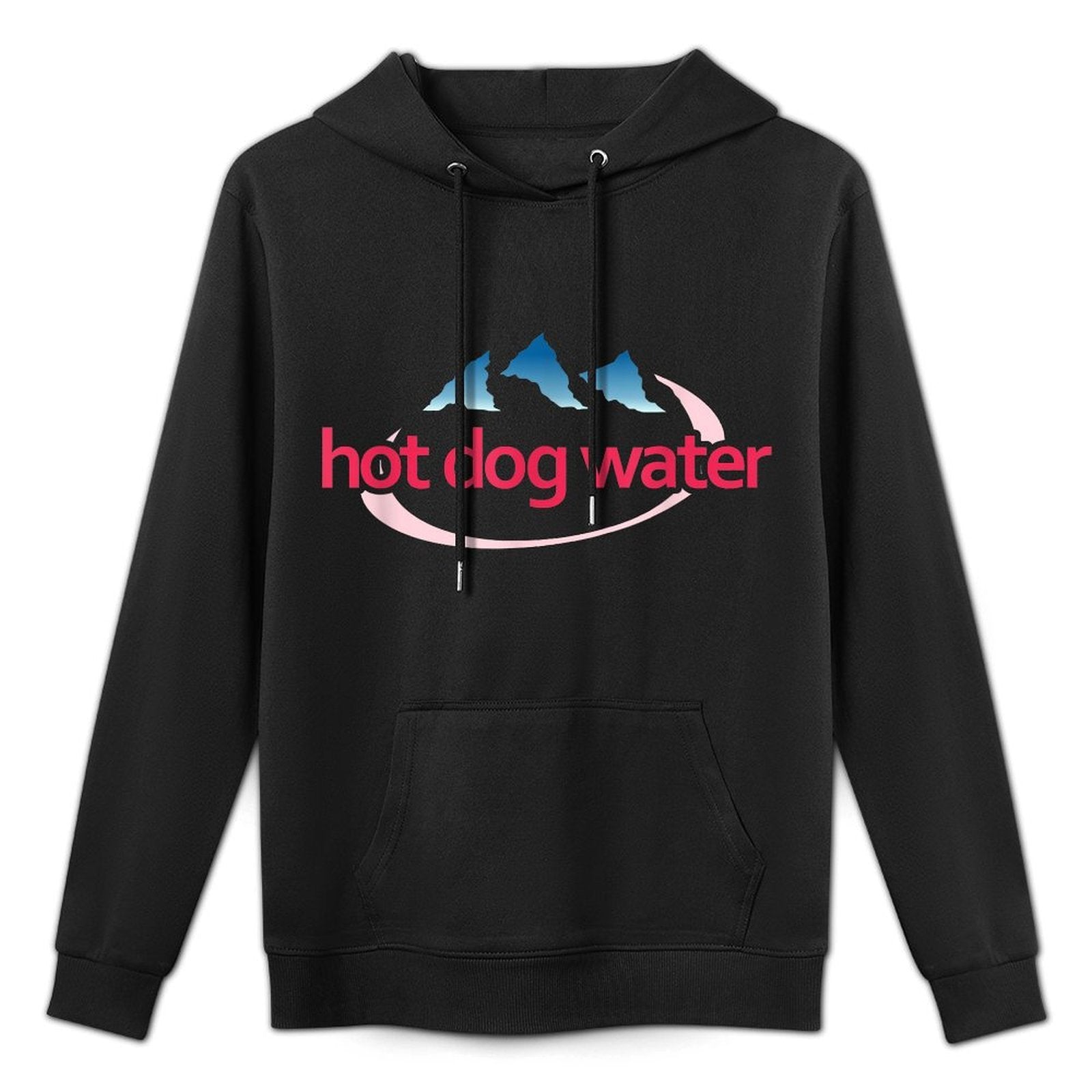 Hot Dog Water - Meme Funny Bottled Water Colorfast Hoodie