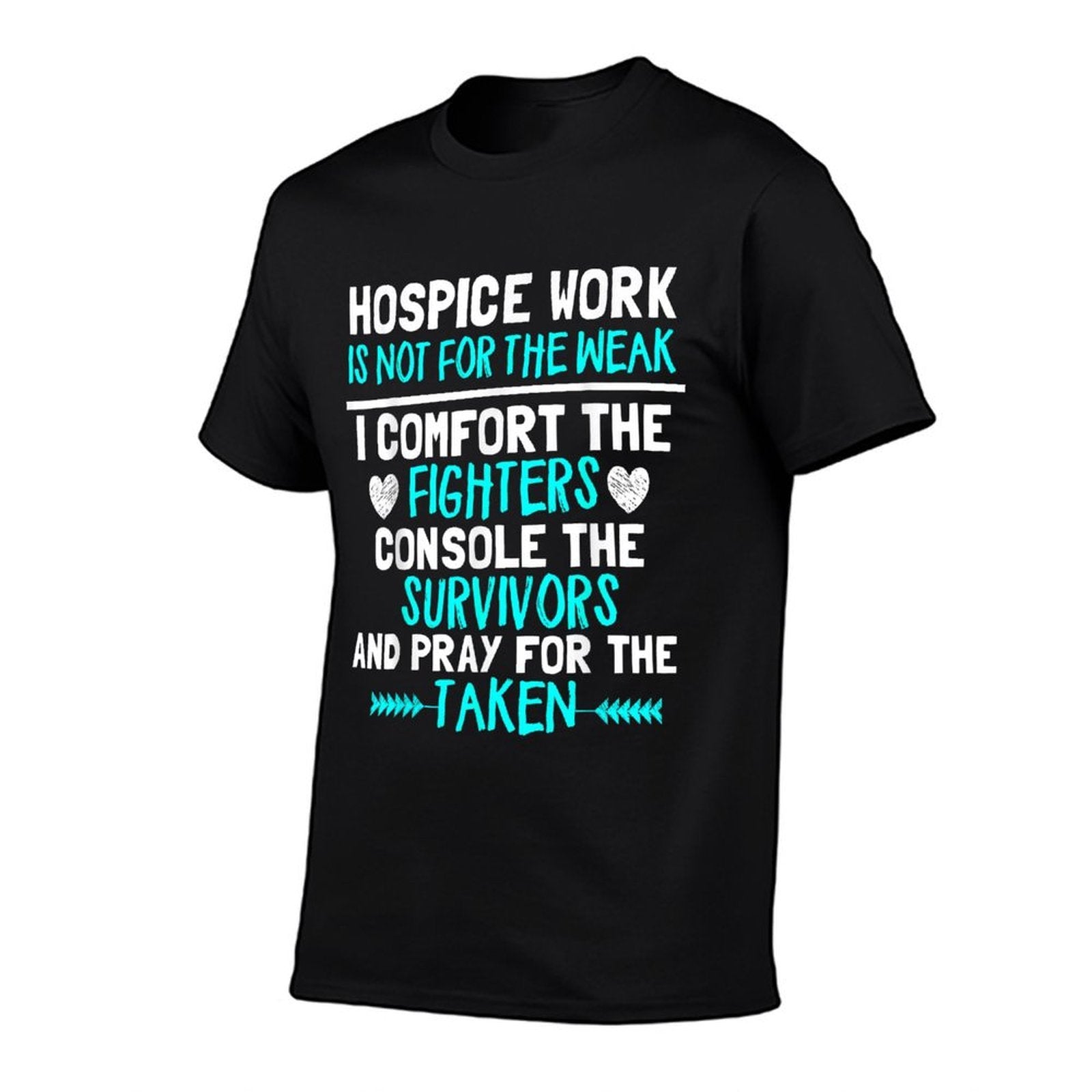 Hospice Work Cute Hospice Doctor Nurse Gift  Wrinkle-resistant T-Shirt
