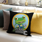 Kids Garage Gecko's GG Soft Washable Throw Pillow