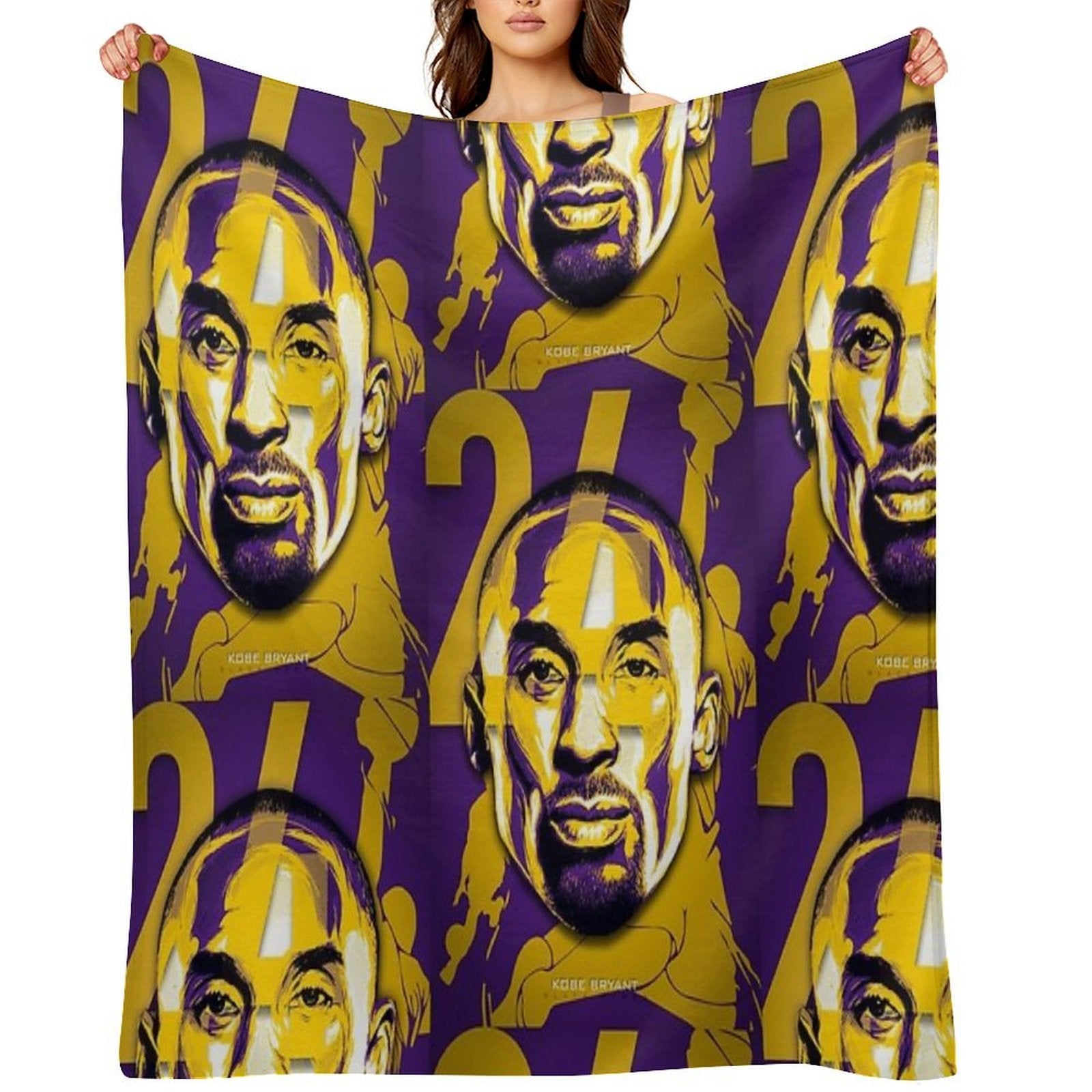 Black Mamba Anti-pilling Throw Blanket