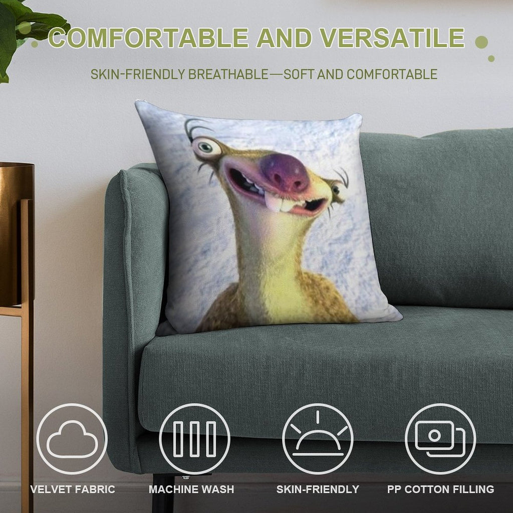 Sid Soft Shrink-Resistant Throw Pillow