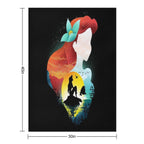 Under The Sea Plush Throw Blanket